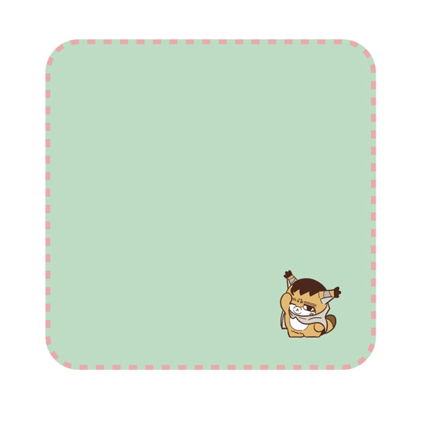 Ensky Golden Kamuy Doubutsu Phose -Harappa- Towel Handkerchief 6. Hyakunosuke Ogata รูปภาพ 1