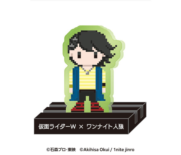 Ensky Kamen Rider W x One Night Werewolf ChamoCamo Stand Philip รูปภาพ 1