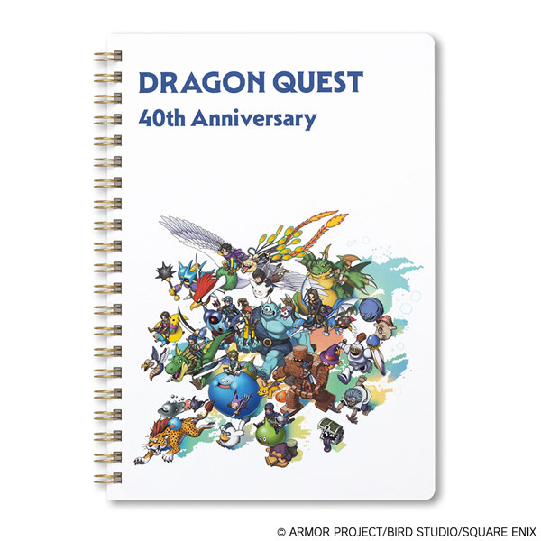 その他 DRAGON QUEST GAME NOTEBOOK AmiAmi [Character & Hobby Shop] | Dragon Quest Ring Notebook 40th