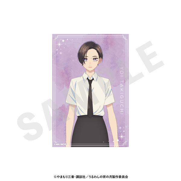 coly Anime "In the Clear Moonlit Dusk" -favorite series- Illustration Card (Yoi) รูปภาพ 1