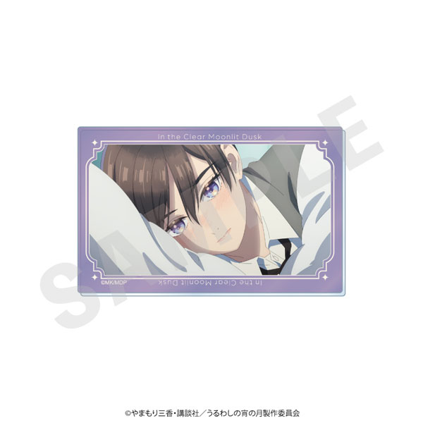 coly Anime "In the Clear Moonlit Dusk" -favorite series- Scene Photo Acrylic Card (Yoi (B)) รูปภาพ 1