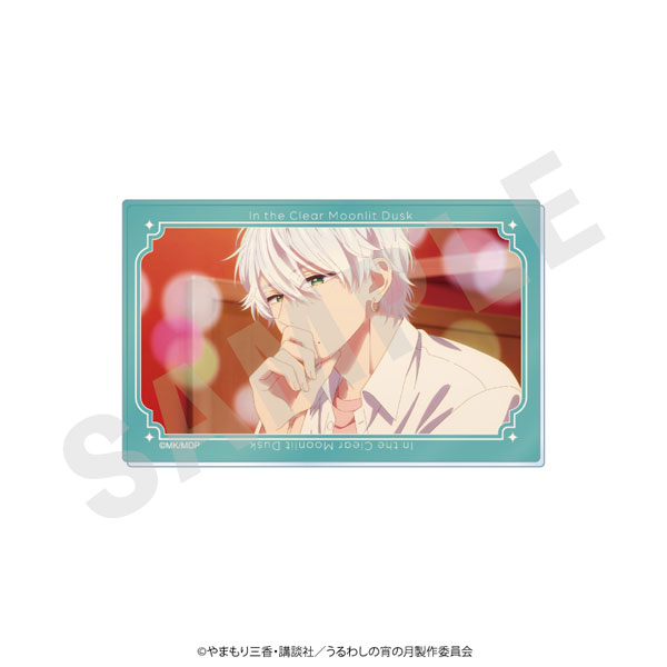 coly Anime "In the Clear Moonlit Dusk" -favorite series- Scene Photo Acrylic Card (Kohaku (B)) รูปภาพ 1
