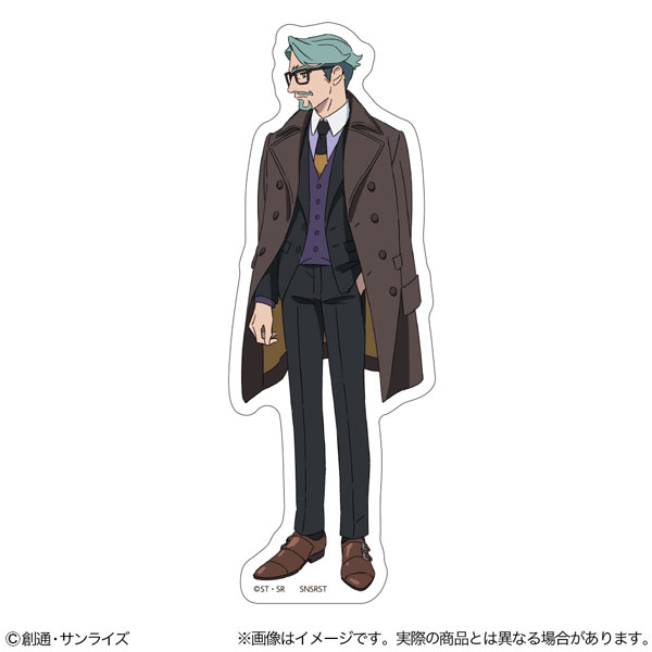 Sun-Star Stationery Mobile Suit Gundam GQuuuuuuX Sticker Challia Bull Coat ver. รูปภาพ 1