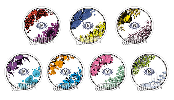 Broccoli Uta no Prince-sama Trading Coaster Fragrance Pairing Ver. "RAGING" 8Pack BOX รูปภาพ 1