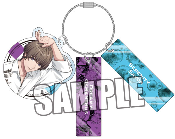 Broccoli Uta no Prince-sama 3-Part Acrylic Keyring Fragrance Pairing Ver. "Eiji Otori" รูปภาพ 1