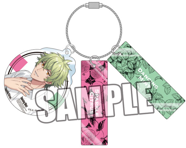 Broccoli Uta no Prince-sama 3-Part Acrylic Keyring Fragrance Pairing Ver. "Yamato Hyuga" รูปภาพ 1