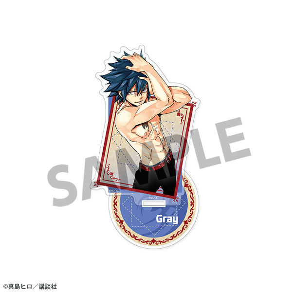 Hobby Stock FAIRY TAIL Acrylic Stand Gray Fullbuster