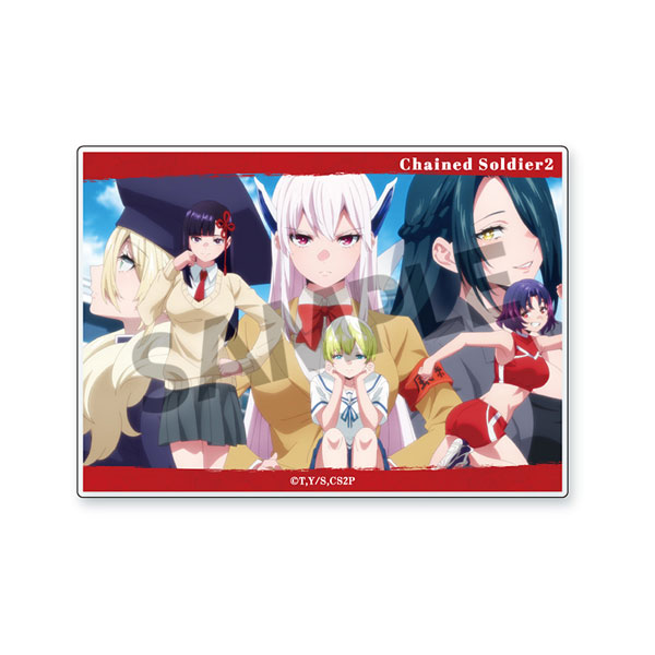Hobby Stock Chained Soldier 2 Acrylic Card Episode 11 Bonus (Kyouka & Tenka & Yakumo & Varvara & Fubuki & Ren)