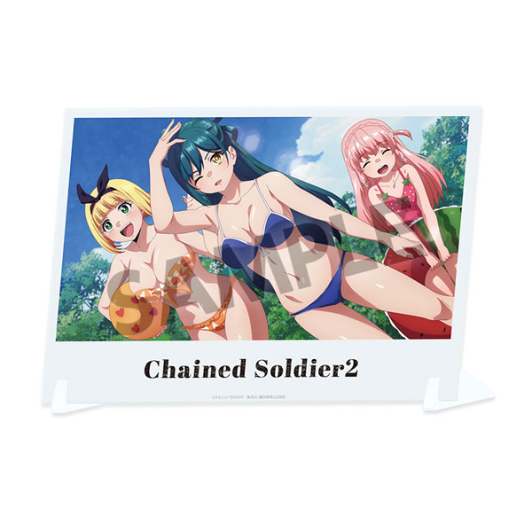 Hobby Stock Chained Soldier 2 Visual Acrylic Plate Episode 7 Bonus (Himari & Shushu & Nei) รูปภาพ 1
