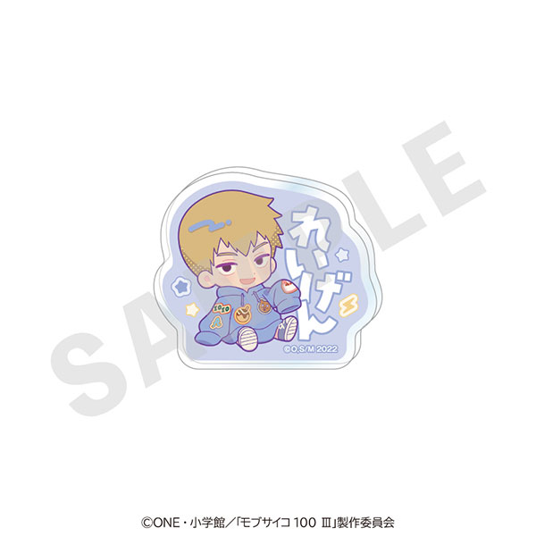 coly TV Anime "Mob Psycho 100 III" Dabotto Series Name Badge (Arataka Reigen)
