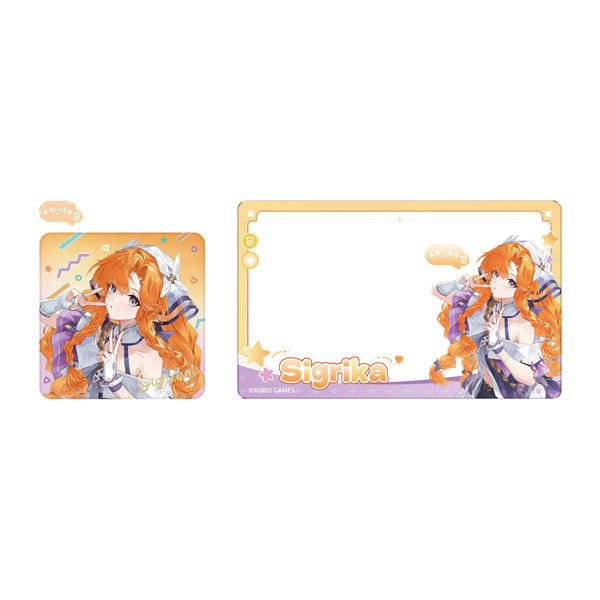 KURO GAMES [Exclusive Sale] Wuthering Waves Two Yeah Series Badge & Acrylic Clear Card Set Sigrika