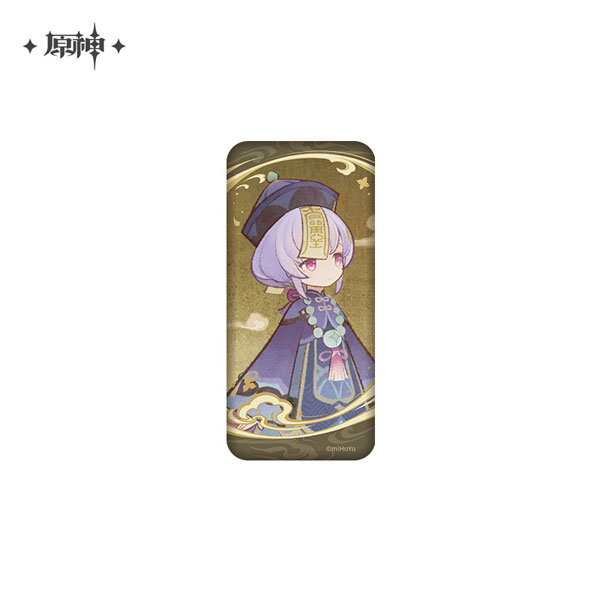 miHoYo Genshin Impact Clouds and Moonlight Series Paper Badge Qiqi รูปภาพ 1