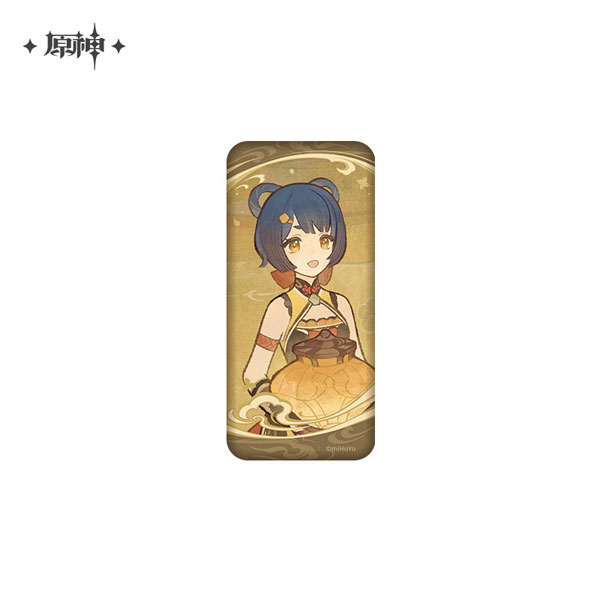 miHoYo Genshin Impact Clouds and Moonlight Series Paper Badge Xiangling รูปภาพ 1