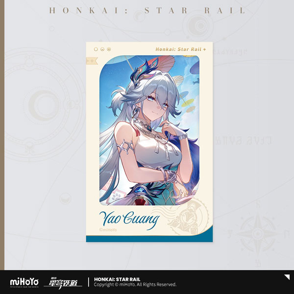 miHoYo Honkai: Star Rail Seikai Keiga Series Film Style Card Yao Guang hình ảnh 1