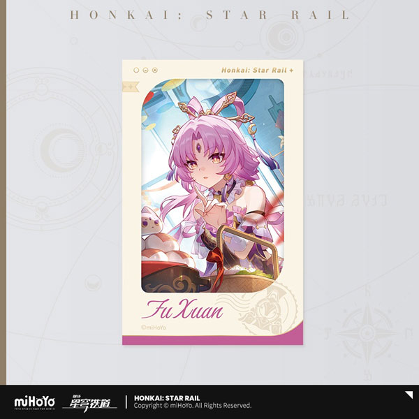 miHoYo Honkai: Star Rail Seikai Keiga Series Film Style Card Fu Xuan B hình ảnh 1
