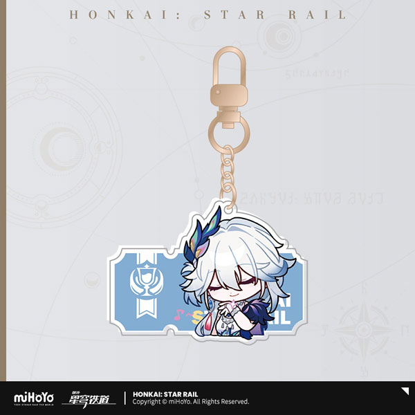 miHoYo Honkai: Star Rail Pom-Pom Gallery Series Acrylic Strap Yao Guang รูปภาพ 1