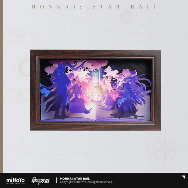 miHoYo Honkai: Star Rail The Memories We Share Series Paper Art Lamp Echo of War รูปภาพ 1