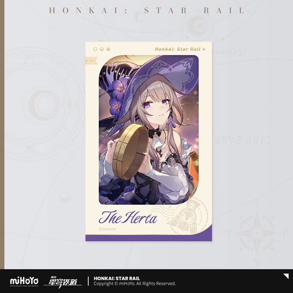 miHoYo Honkai: Star Rail Seikai Keiga Series Film Style Card The Herta รูปภาพ 1