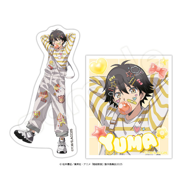 Hagoromo "Assassination Classroom" Sticker Set Yuuma Isogai