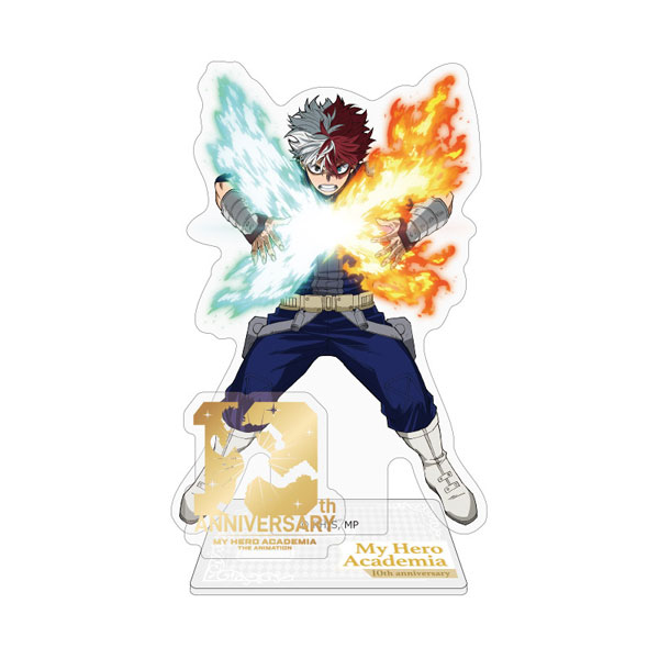 Toho My Hero Academia 10th Anniversary Acrylic Stand Shoto Todoroki A รูปภาพ 1