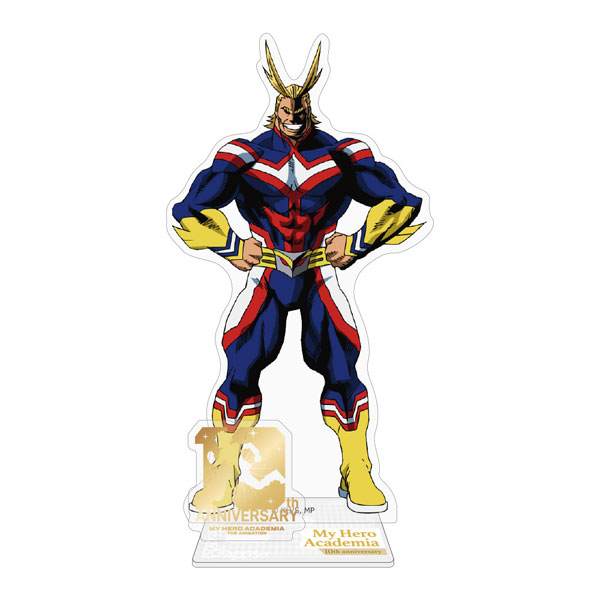 Toho My Hero Academia 10th Anniversary Acrylic Stand All Might A