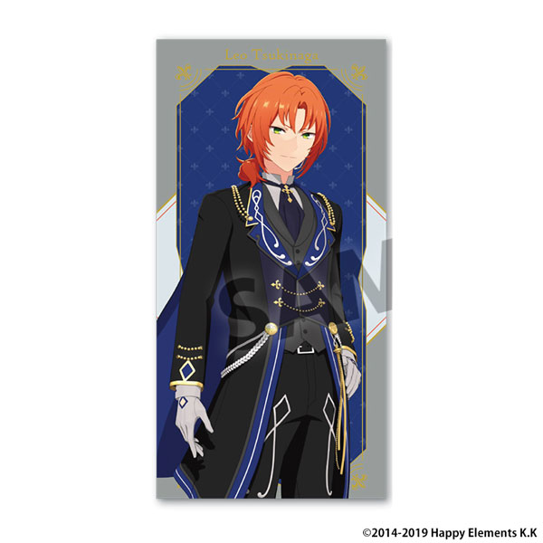Hobby Stock Ensemble Stars!! Reminiscence Selection "Checkmate" Name & Visual Cloth Poster Leo Tsukinaga รูปภาพ 1