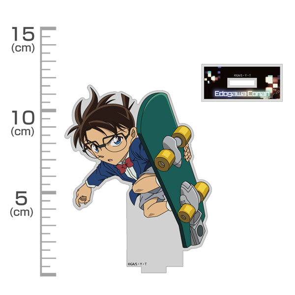 COSPA Detective Conan Conan Edogawa Acrylic Stand Skateboard Ver. hình ảnh 1