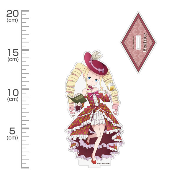 COSPA Re:ZERO -Starting Life in Another World- New Illustration Beatrice Acrylic Stand (Big) Party Dress ver.