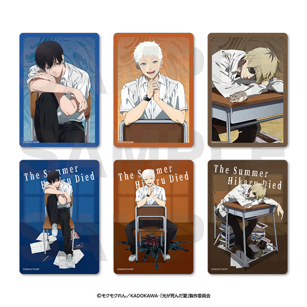 EDITH inc. TV Anime "The Summer Hikaru Died" Trading Clear Card New Illustration Chair 6Pack BOX รูปภาพ 1