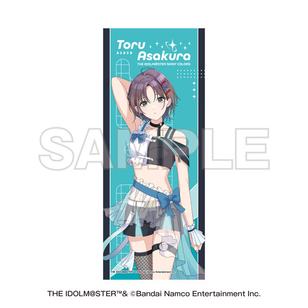 EDITH inc. NTT Docomo x THE IDOLM@STER SHINY COLORS Full Graphic Towel Toru Asakura 이미지 1