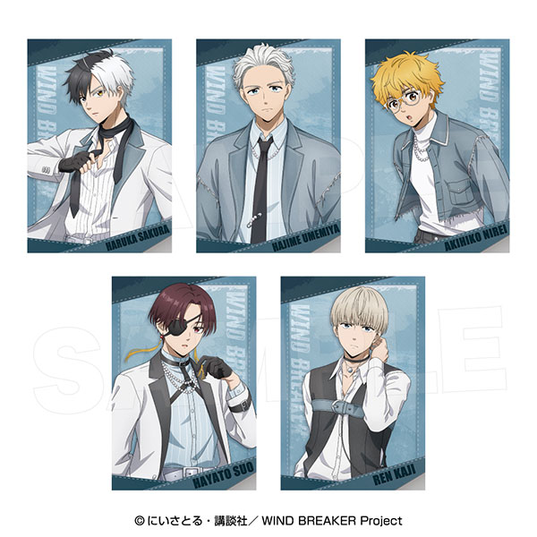 AmiAmi [Character & Hobby Shop] | WIND BREAKER Postcard Set (5pcs