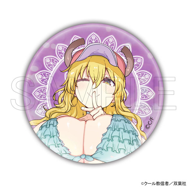 HobbyJAPAN [Exclusive Sale] Miss Kobayashi's Dragon Maid Tin Badge Lucoa Swimsuit Ver. A