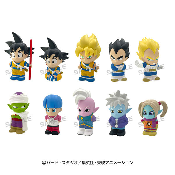 Ensky Dragon Ball Daima Sofubi Puppet Mascot 10Pack BOX รูปภาพ 1
