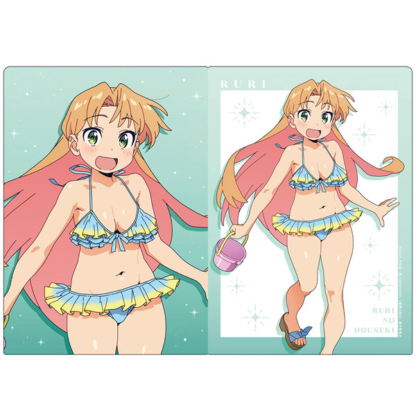 Azu Maker Ruri no Houseki Clear File Ruri Tanigawa Swimsuit ver. [New Illustration]