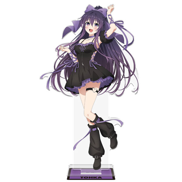 Azu Maker Date A Live V BIG Acrylic Chara Stand Tohka Yatogami Gothic Punk ver. [New Illustration]