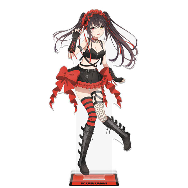 Azu Maker Date A Live V BIG Acrylic Chara Stand Kurumi Tokisaki Gothic Punk ver. [New Illustration]