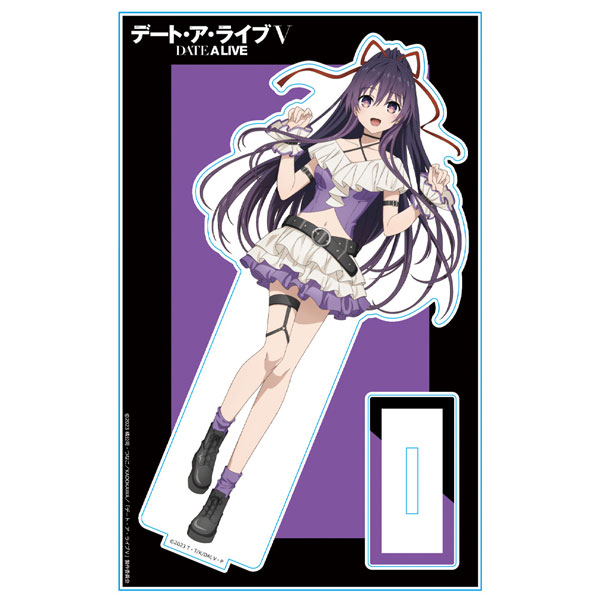 Azu Maker Date A Live V Acrylic Chara Stand Tohka Yatogami Gothic Punk White ver. [New Illustration]