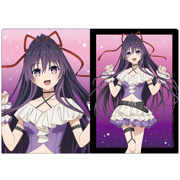 Azu Maker Date A Live V Clear File Tohka Yatogami Gothic Punk White ver. [New Illustration]