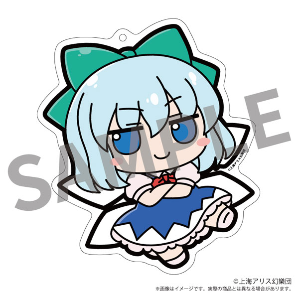 AKIBA-HOBBY/Izanagi Touhou Project FumoFumo Acrylic Keychain 03 FumoFumo Cirno. Hisoutensoku Version. (Cirno Hisoutensoku) รูปภาพ 1