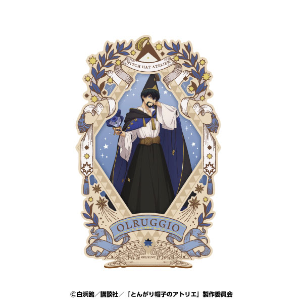 Ensky TV Anime "Witch Hat Atelier" Acrylic Stand w/Wooden Frame 3. Olruggio รูปภาพ 1