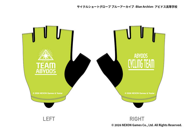 Good Smile Company Cycling Short Gloves Blue Archive Abydos High School XL รูปภาพ 1