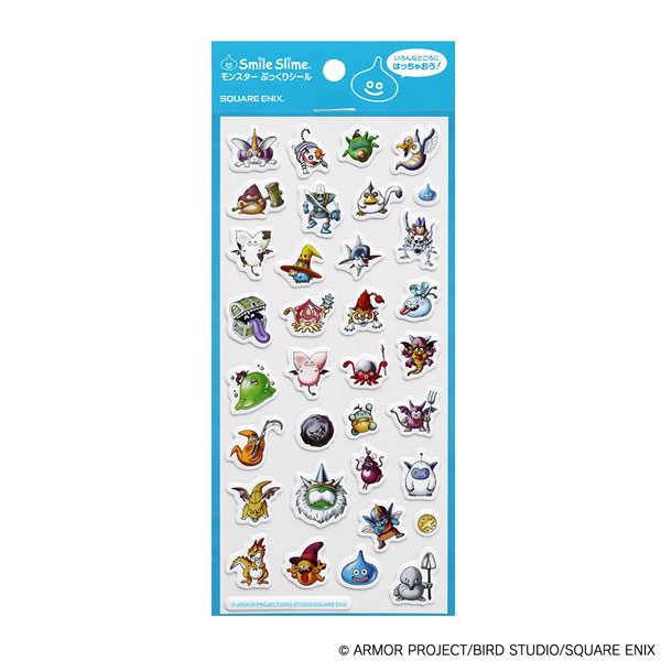 Square Enix Smile Slime Monster Pukkuri Stickers รูปภาพ 1