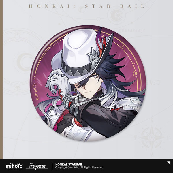 miHoYo Honkai: Star Rail All-Stars Invite Series Tin Badge Ashveil