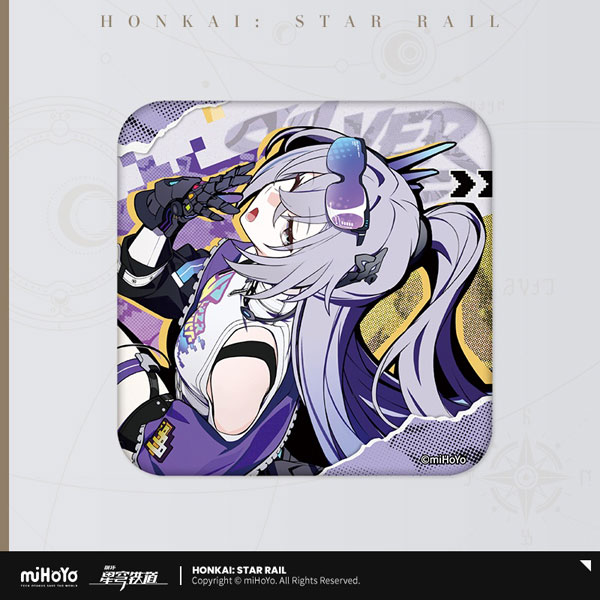 miHoYo Honkai: Star Rail Aha Universe Series Tin Badge Silver Wolf LV.999