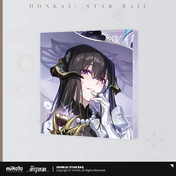 miHoYo Honkai: Star Rail Cosmic Candy House Series Acrylic Block The Dahlia รูปภาพ 1