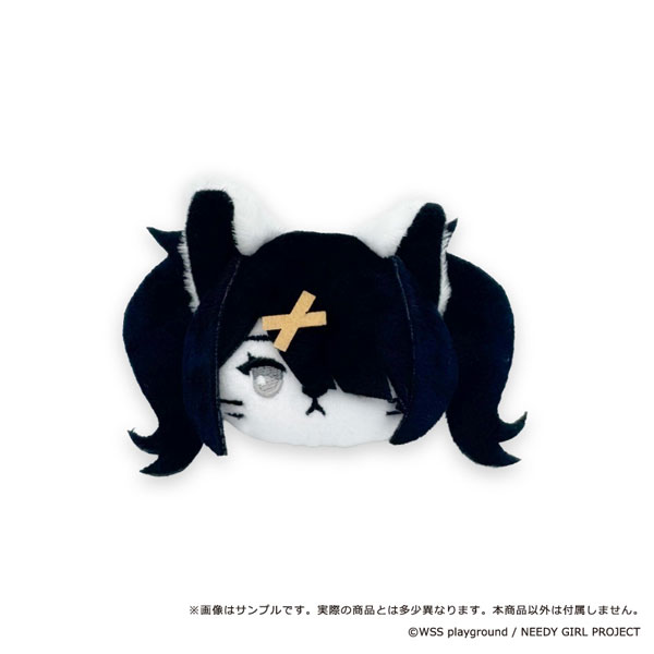 Anime “NEEDY STREAMER OVERLOAD” Putimals Plush Badge 02. Ame-chan (empty)