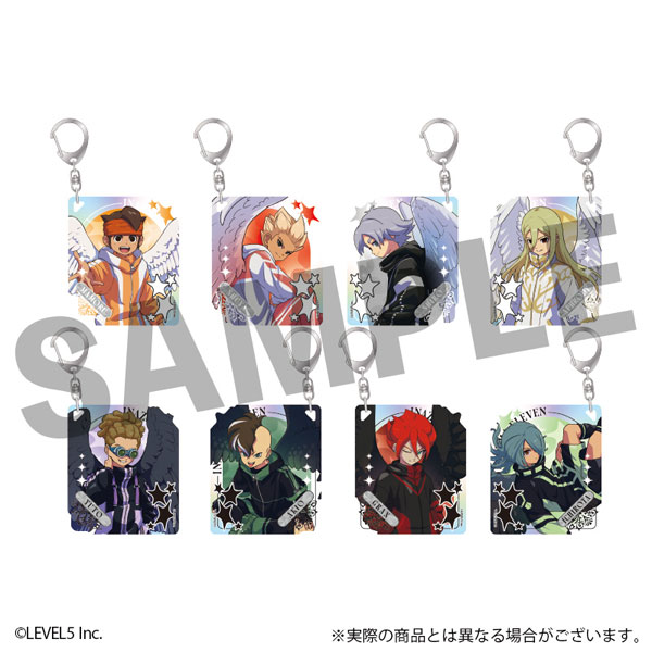 DMM.com Inazuma Eleven: Victory Road Trading Acrylic Keychain Angel & Devil ver. 8Pack BOX