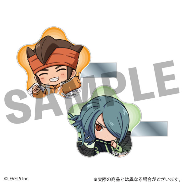 DMM.com Inazuma Eleven: Victory Road Acrylic Hair Clip Mamoru Endou Angel ver. & Ichirouta Kazemaru Devil ver.