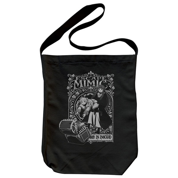 COSPA Frieren: Beyond Journey's End Frieren & Fern "Mimic Escape" Shoulder Tote Bag /BLACK รูปภาพ 1