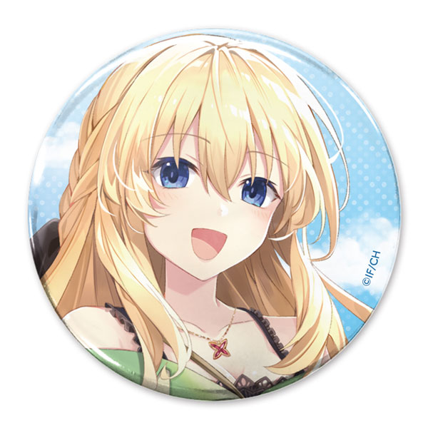 COSPA Hyperdimension Neptunia New Illustration Vert 65mm Tin Badge Sweets Time Ver. hình ảnh 1